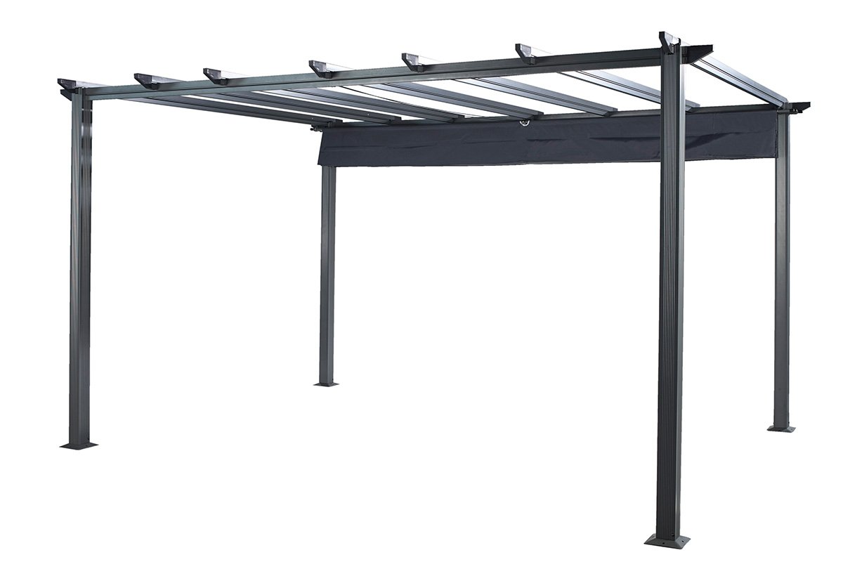 Monza 4m x 3m Aluminium Garden Pergola