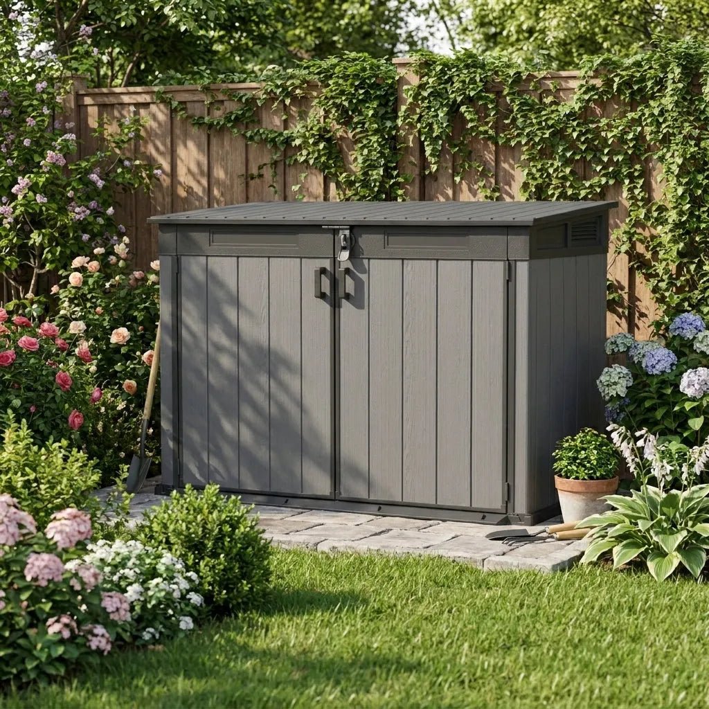 Keter 4×2 Cortina Alto Heavy Duty Vertical Shed Dark Grey
