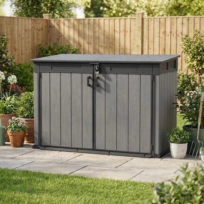 Keter 4×2 Cortina Alto Heavy Duty Vertical Shed Dark Grey