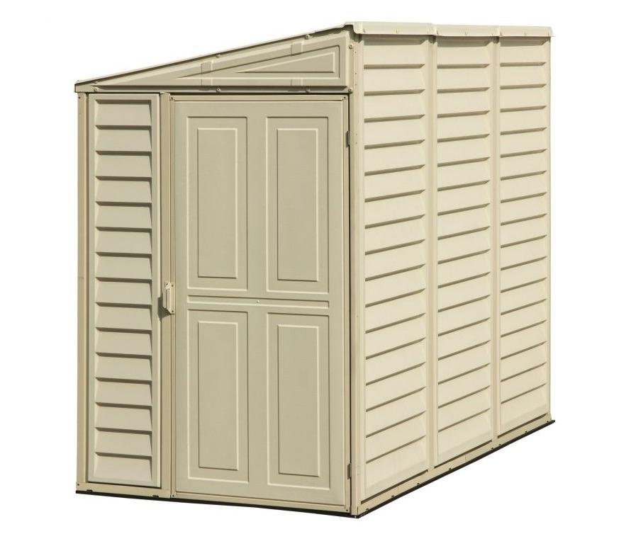 Duramax 4 x 8 ft Lean To Sidemate Plastic Shed