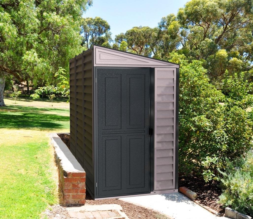Duramax 4 x 8 ft Lean To Sidemate Plus Plastic Shed