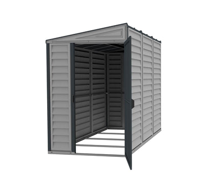 Duramax 4 x 8 ft Lean To Sidemate Plus Plastic Shed