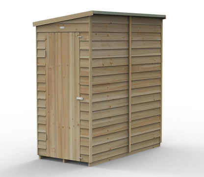Forest 3 x 6 ft Overlap Pent Shed