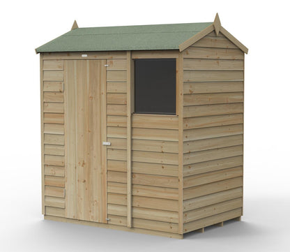 Forest 6 x 4 ft Overlap Reverse Shed