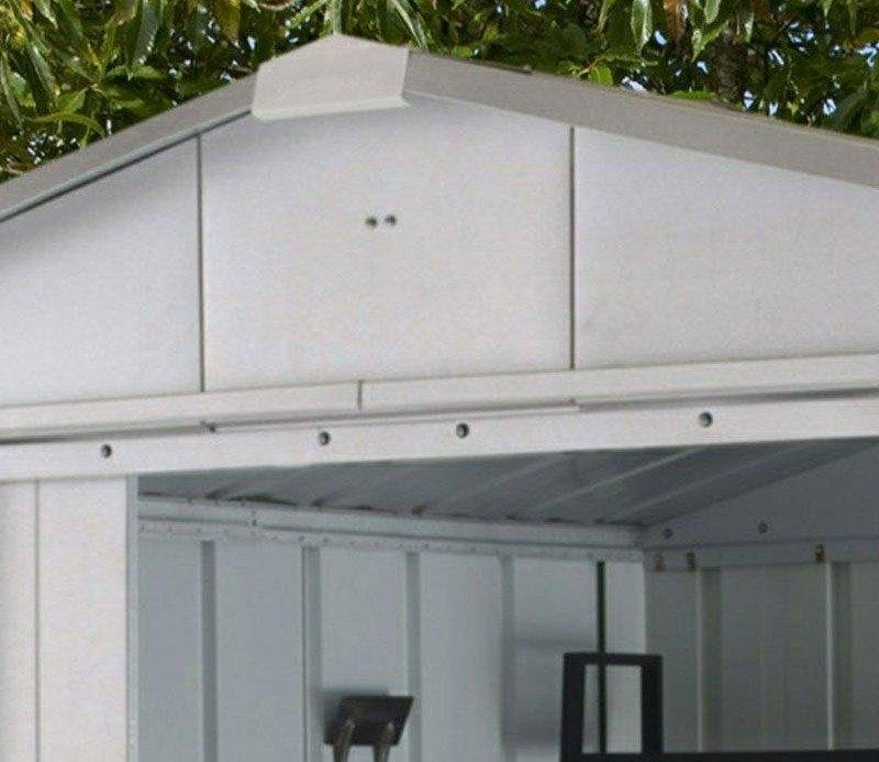 YardMaster 6 x 6 ft Emerald Deluxe Metal Shed