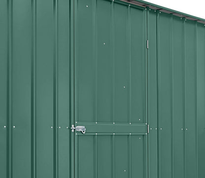 Globel 10 x 15 ft Dual Door Metal Workshop Garage