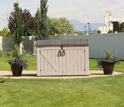 Lifetime 6 x 3.5 ft Low Garden Storage Box