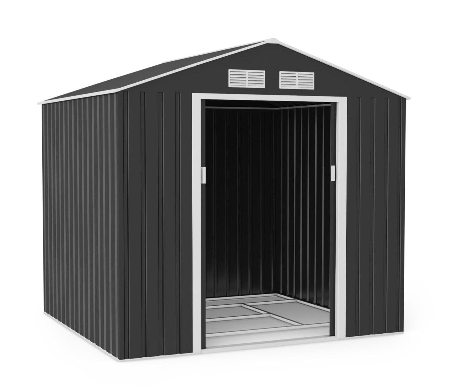 Lotus Sheds Hera 7 x 6 ft Apex Metal Shed
