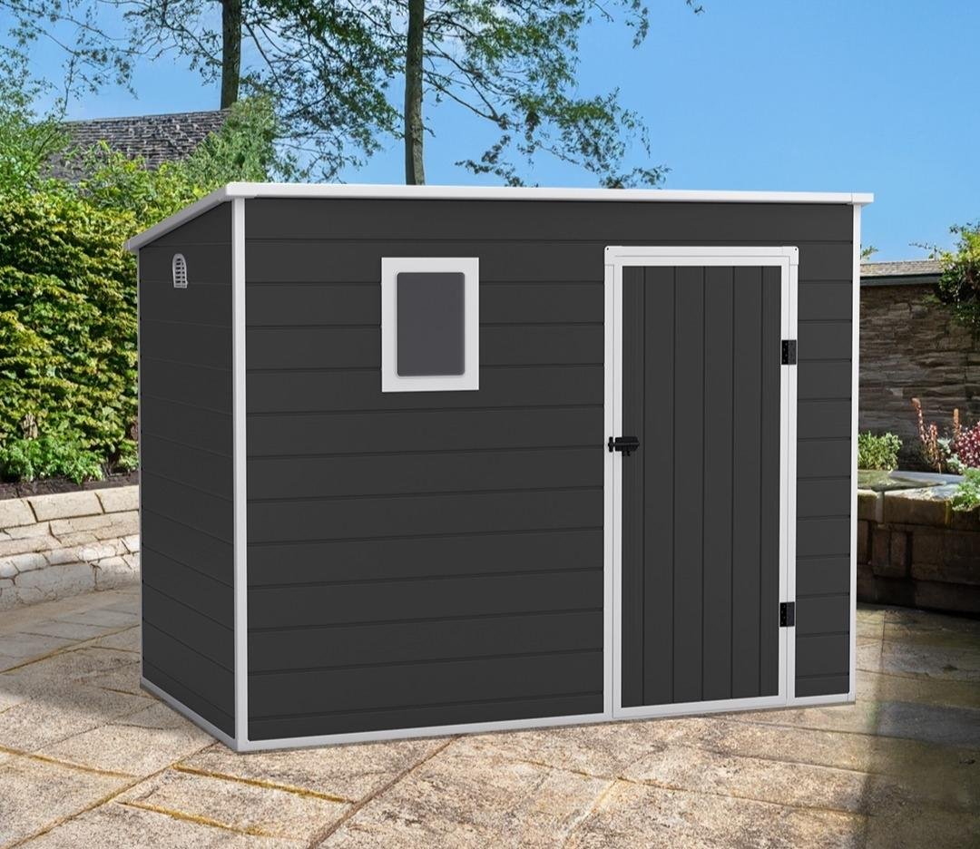 Lotus Sheds Oxonia 8 x 5 ft Pent Plastic Shed