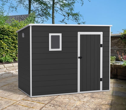 Lotus Sheds Oxonia 8 x 5 ft Pent Plastic Shed