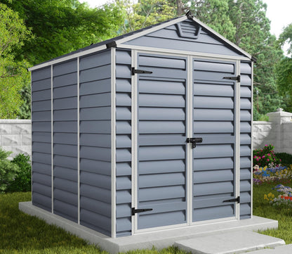 Palram Canopia 6 x 8 ft Skylight Anthracite Polycarbonate Shed