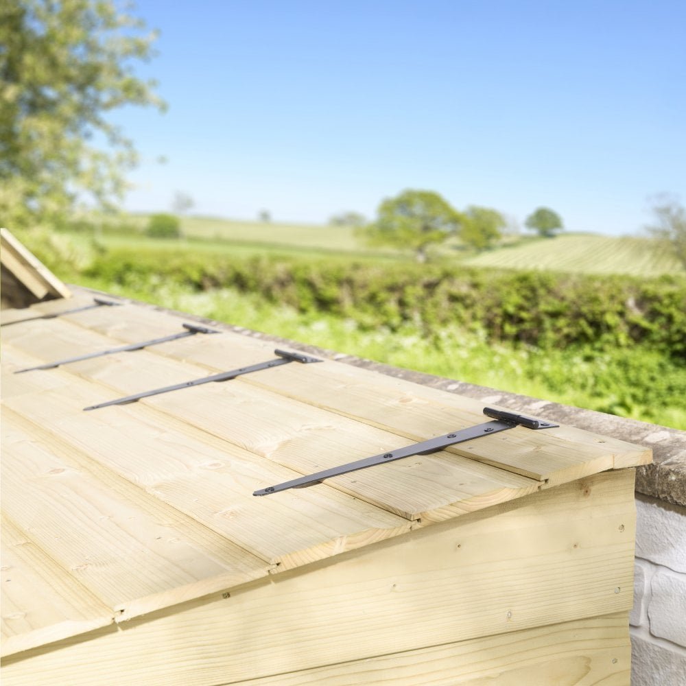 Premier Shiplap Double Bin Store With Box Store
