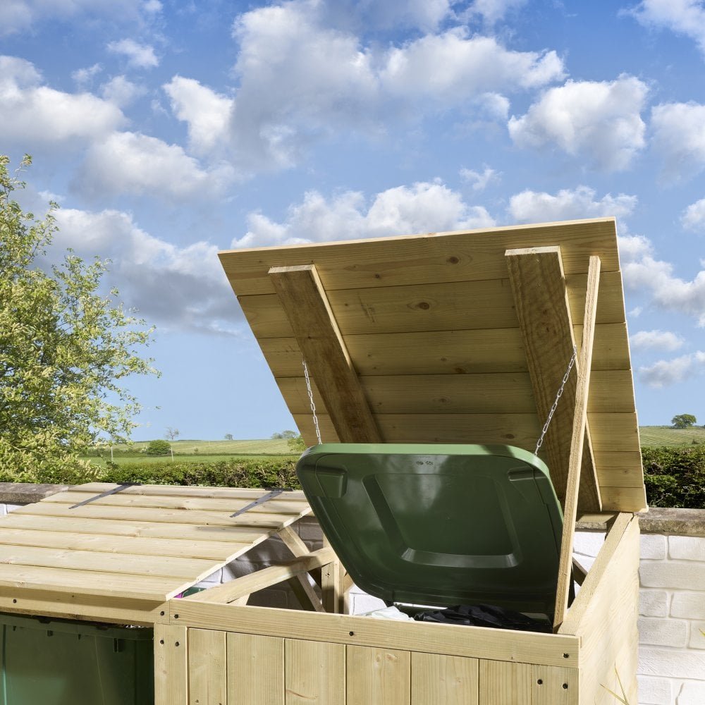 Premier Shiplap Single Bin Store With Box Store