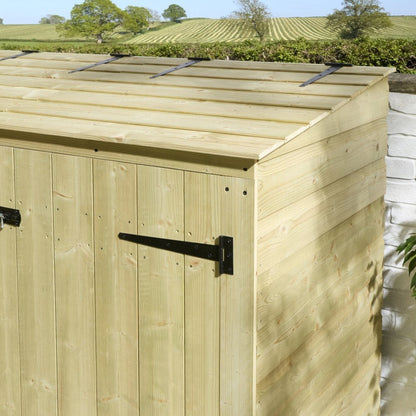 Premier Shiplap Triple Bin Store