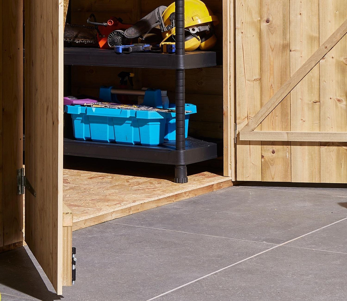 Rowlinson 6 x 8 ft Shiplap Apex Shed