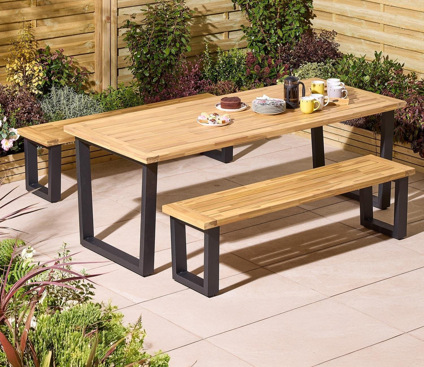Rowlinson Stockholm 6 Seat Dining Set
