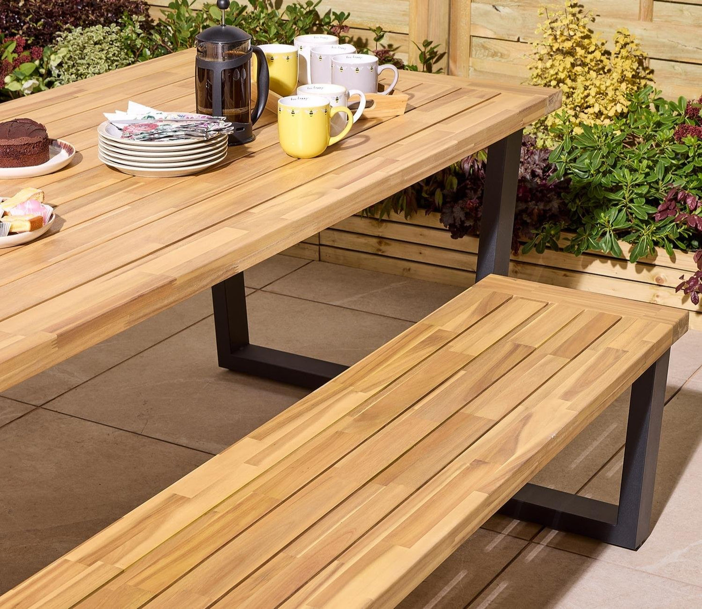 Rowlinson Stockholm 6 Seat Dining Set