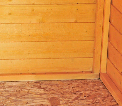 Shire Overlap 4 x 3 ft Dip Treated Shed