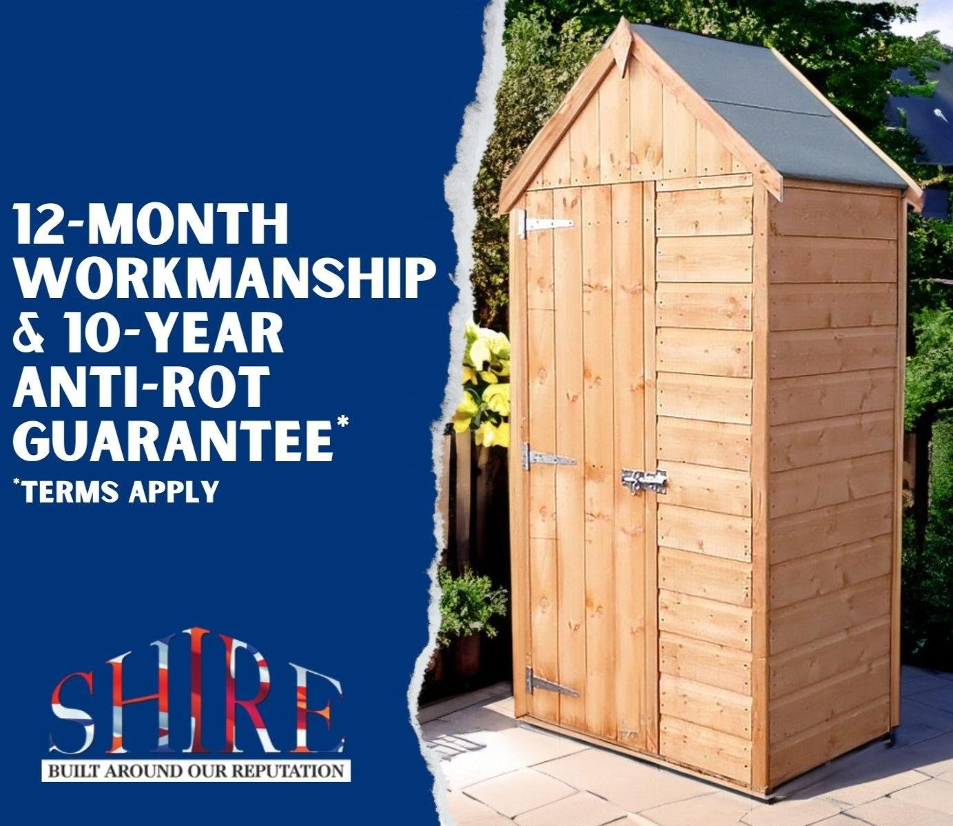 Shire Pent 6 x 2 ft Bike Store