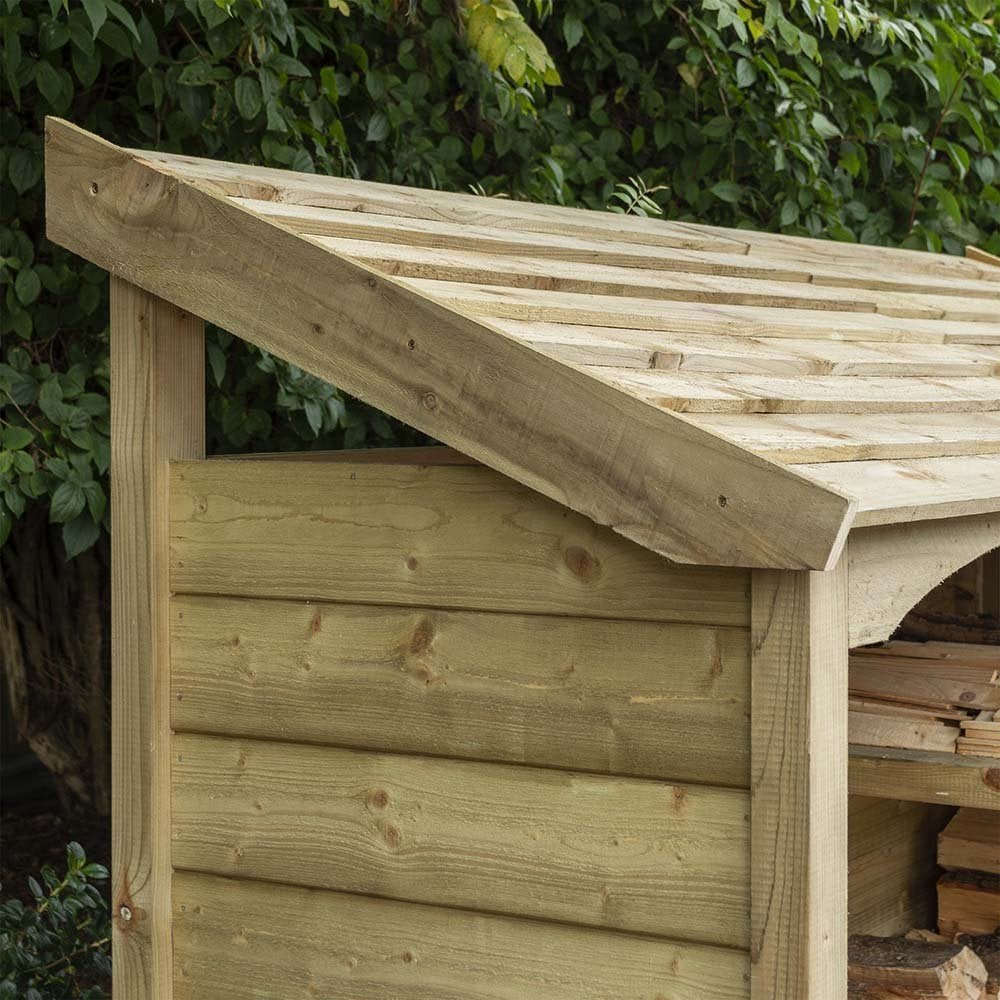 Signature Heritage T&G Tall Double Log Store