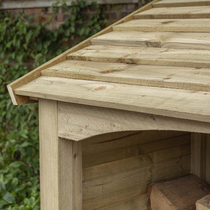 Signature Heritage T&G Tall Double Log Store
