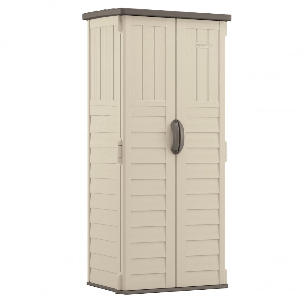 Suncast Mannington Storage Cabinet – Vanilla