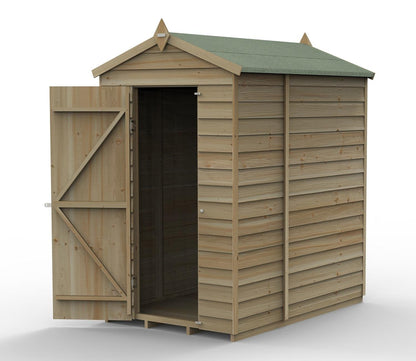 Forest 4 x 6 ft Overlap Security Shed